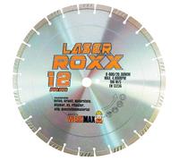 WERKMAX Disco diamantato 400 mm 20 mm - Disco diamantato calcestruzzo granito pietra naturale clinker - Disco da taglio per pietra sega a umido - Laser ROXX Disco diamantato professionale