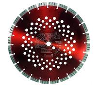 WERKMAX Disco diamantato MegaLaser 15 mm turbo segmento 350 mm/20,0 mm disco diamantato