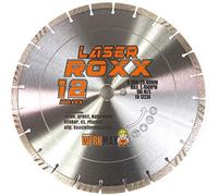 WERKMAX Laser ROXX Disco diamantato 350 mm x 25,4 mm - Disco diamantato professionale per calcestruzzo, granito, pietra naturale e clinker - Disco da taglio per sega a pietra e affettatrice a umido