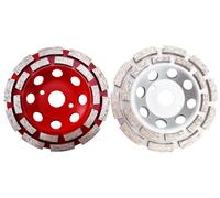 Werkmax STSR Set 2 Schleiftop diamante 125 x 22,23 mm Per Calcestruzzo
