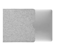 werktat Custodia per Apple MacBook Air 13.6 pollici (M2) - Custodia protettiva per notebook in feltro - Borsa per computer portatile realizzata a mano - Custodia in feltro - Handmade grigio