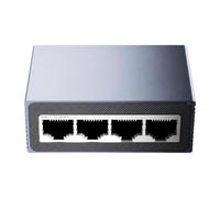 WERKWEN Espansore LAN RJ45 compatto per cablaggio di piccole imprese | Hub Ethernet desktop Gigabit con configurazione plug-and-play, raffreddamento senza ventola silenzioso, custodia in metallo
