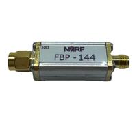 WERKWEN Fbp 144MHz 2M Banda Passa-banda Filtro Small SMA Interfaccia | Larghezza di banda per il ricevitore, sensibilità di ricezione anti-interferenza per la comunicazione