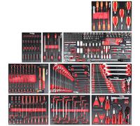 Werkzeugeinlagen Montato Set Con 11 Depositi Di Vagone Attrezzi 71014 Mephisto