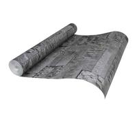 WERNBUPS Rotolo di carta da parati 3D in tessuto non tessuto, colore nero | Carta da parati in tessuto non tessuto, design duplex, facile da pulire, lavabile con un panno umido
