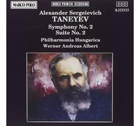 Werner Andreas Albert TANEYEV, A. S.: Symphony No. 2 / Suite No. 2 (CD)