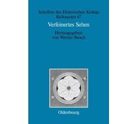 Werner Busch Verfeinertes Sehen (Copertina rigida)