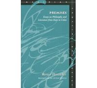 Werner Hamacher Premises (Tascabile) Meridian: Crossing Aesthetics