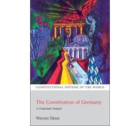 Werner Heun The Constitution of Germany (Tascabile)