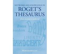 Werner Hüllen Networks and Knowledge in Roget's Thesaurus (Copertina rigida)