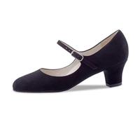 Werner Kern Donne Scarpe da Ballo Ashley - Scamosciata Nero - 4,5 cm [UK 4,5]