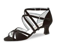Werner Kern Donne Scarpe da Ballo Eva - Scamosciata Nero - 5,5 cm [UK 4,5]