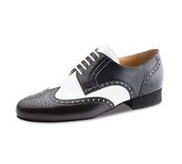 Werner Kern Uomini Scarpe da Ballo 28023 - Pelle Nero/Bianco - 2 cm Ballroom [UK 8,5]