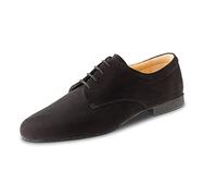 Werner Kern Uomini Scarpe da Ballo 28058 - Scamosciata Nero - 1,5 cm Micro-Heel [UK 7,5]