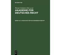 Werner Schubert Akademie für Deutsches Recht, Bd III,5, Aussc (Copertina rigida)