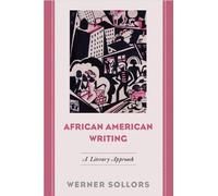 Werner Sollors African American Writing (Tascabile)