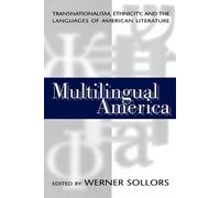 Werner Sollors Multilingual America (Tascabile)
