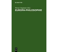 Werner Stegmaier Europa-Philosophie (Copertina rigida)
