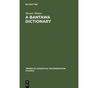 Werner Winter A Bantawa Dictionary (Copertina rigida)