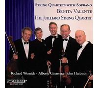 Wernick/Ginastera/Harbison - String Quartets With Soprano Valente