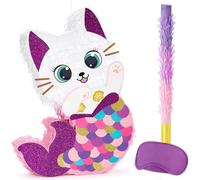 WERNNSAI Pignatta a forma di gattino, a forma di sirena, con benda e pipistrello, per ragazze e bambini, decorazione per feste di compleanno sotto il mare, forniture per feste per baby shower, feste