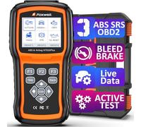 WERPOWER FOXWELL NT630 Plus OBD2 Scanner ABS SRS Code Reader Automotive OBD II SRS Airbag Diagnostic And ABS Brake Bleed Scan Tool