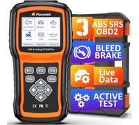 WERPOWER FOXWELL NT630 Plus OBD2 Scanner ABS SRS Code Reader Automotive OBD II SRS Airbag Diagnostic And ABS Brake Bleed Scan Tool