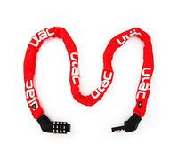 WERPOWER ULAC Street Fighter Neo Chain Lock Combo, Resettable 4-Digit Combination Anti-Theft Bicycle Lock