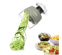 Werpower Voaesdk Handheld Spiralizer Vegetable Slicer,4 in 1 Heavy Duty Veggie Spiralizer Zucchini Spaghetti Maker,Vegatable Spiral.