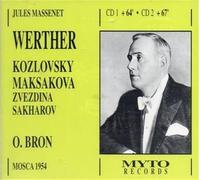 Werther (2 Cd) - Jules Massenet (Audio Cd)