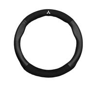 WERTYUV Auto Coprivolante, per Mitsubishi Pajero V93 V97 2010-2020 Impermeabile Inodore Durevoli Copri Volante Pelle Auto Antiscivolo Ultraleggero Confortevole,A