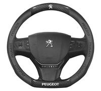 WERTYUV Auto Coprivolante, per Peugeot 206 (206+/206 Plus) 2009-2023 Impermeabile Inodore Durevoli Copri Volante Pelle Auto Antiscivolo Ultraleggero Confortevole,D