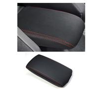 WERTYUV Cuscino Bracciolo Auto, per Dacia Duster 2013-2017 (Facelift 2013) vestibilità Perfetta Traspirante bracciolo Centrale Confortevoli Impermeabile Accessori,A-Black Red