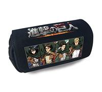 WERUN Attack On Ti-tan Astuccio Portapenne, Borsa per Matite di Grande Capacità, Astuccio Portapenne Multifunzione per Bambi-Multicolor 6||20x10x7.5cm