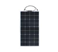 WERYU Modulo Fotovoltaico Monocristallino Flessibile da 500 W per Camper, Auto, Barche, Roulotte, Caricabatterie da 12 V (800 W)