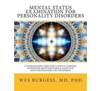 Wes Burgess Mental Status Examination for Personality Disorders (Tascabile)
