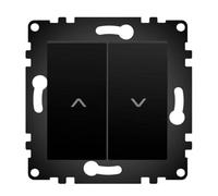 WESA - Doppio pulsante a parete per tende automatiche standard, facile installazione con opzione a diversi disegni.