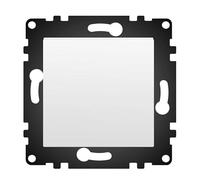 WESA - Interruttore da parete semplice standard, facile installazione con opzione a diversi modelli, non include telaio, PJ-01-W