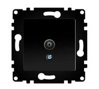 WESA - Presa Intermedia per Parete Standard, Facile da installare con Opzione di Layout Diverso, Non include il telaio, PJ-43-B