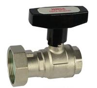 Wesa Rubinetto a Sfera Valvola Fitting 1 " Incl. Dado E Guarnizione per