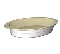 WESCO 327 102-23 Piatto Ovale gratin Bake N Hot (Almond)
