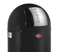 Wesco Pattumiera Bidone Immondizia Raccolta Pushboy 50 L Opaco Nero