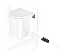 WESCO Secchio Rotondo da Incasso, 13 Litri, Bianco