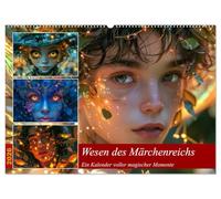 Wesen des Märchenreichs (Wandkalender 2026 DIN A2 quer), CALVENDO Monatskalender: Dieser außergewöhnliche Kalender entführt Sie jeden Monat in eine ... voller magischer Wesen und mystischer Orte.