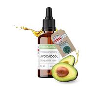wesentlich. Olio di avocado bio 50 ml con pipetta | cura ricca per la pelle secca e capelli fragili | pressato a freddo e puro naturale | per viso e corpo