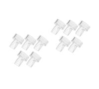 WESIEVYA 10 Pezzi Valvole a Becco d'Anatra in Silicone Ricambio per Tiralatte Anti-Ritorno e Anti-Inversione Compatibili Tiralatte Diametro Interno 22Mm Accessori per Allattamento
