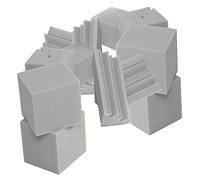 WESIEVYA 16pezzi Bass Traps Acustici Per Angoli Pannelli Fonoassorbenti Per Studi e Ktv Soluzione Per Rimbombo Basso Frequenza Materiale Assorbente