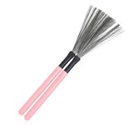WESIEVYA 1paio Bacchette Per Batteria Carbonio Con Manico Legno Di Acero Spazzole Per Batteria Jazz e Percussioni Leggere e Portatili Per Iniziare Suonare