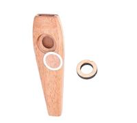 WESIEVYA 1pezzi Kazoo Legno Pratico e Resistente Per Ukulele e Chitarra Strumento Musicale Facile Da Suonare Per Musicisti Principianti e Appassionati Di Musica