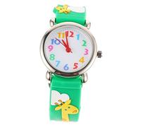 WESIEVYA 1pezzi Orologio Decorativo Per Ragazzo Ragazza Orologio Da Polso Stile Cartone Animato Con Design Unico e Vivaci Per Apprendere Leggere e Di Compleanno